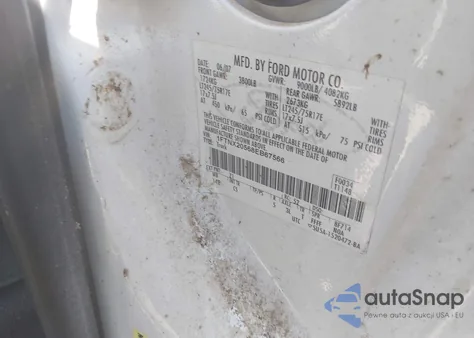 2008 Ford F-250 Lariat/Xl/Xlt из США, поврежденный, VIN 1FTNX20568EB67566